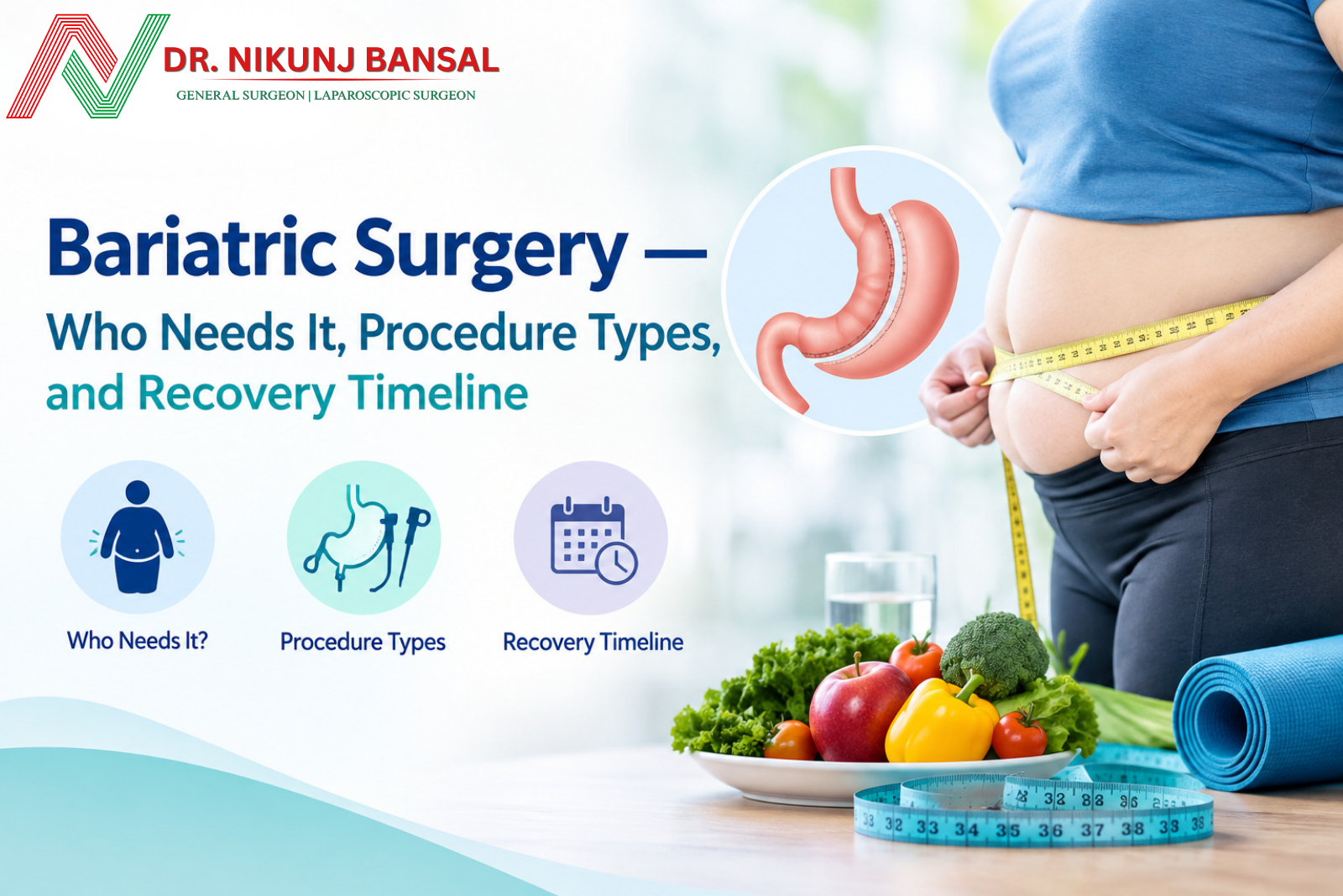 Bariatric Surgery — Who Needs It, Procedure Types, and Recovery Timeline